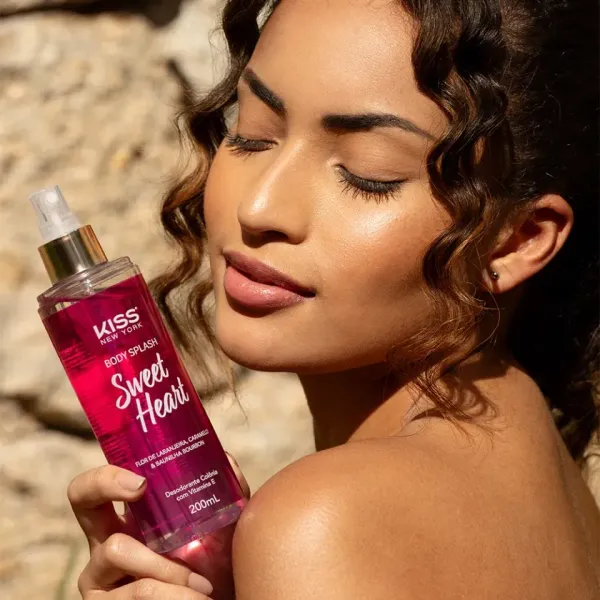 Body Splash Sweet Heart - Kiss New York - imagem 1