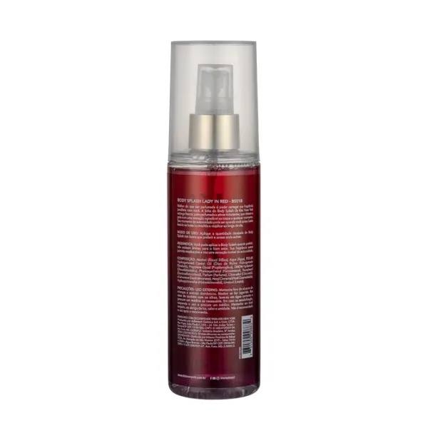 Body Splash Lady in Red - Kiss New York - imagem 2
