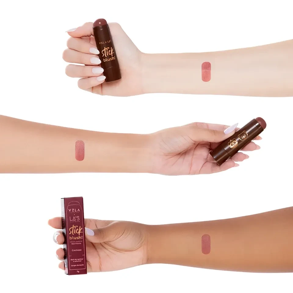 Blush Stick Red Mocha Vizzela + La's - 5