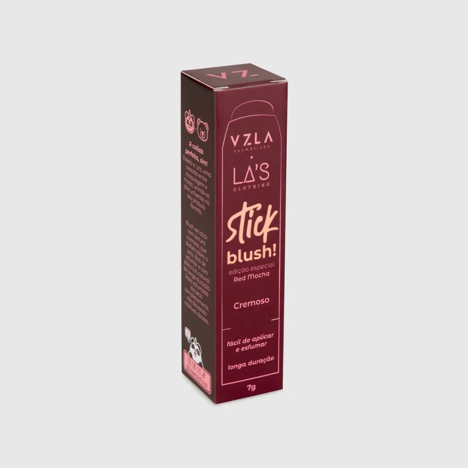 Blush Stick Red Mocha Vizzela + La's - 4