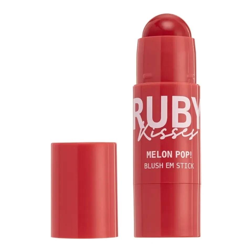 Blush em Stick Melon Pop! PEACH  - Ruby Kisses - 6