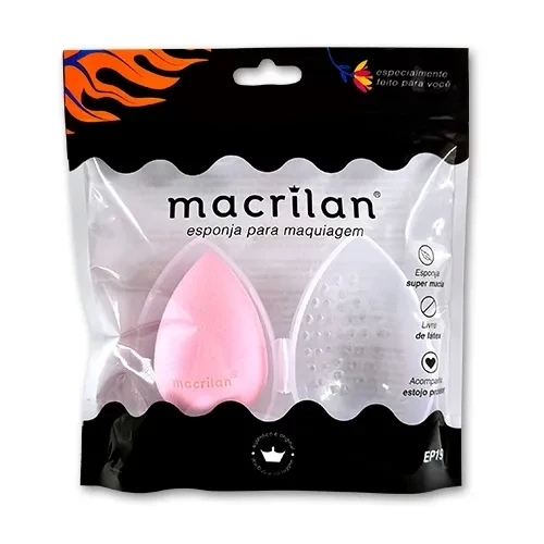 Kit Esponja EP19 com Estojo - Macrilan - 1