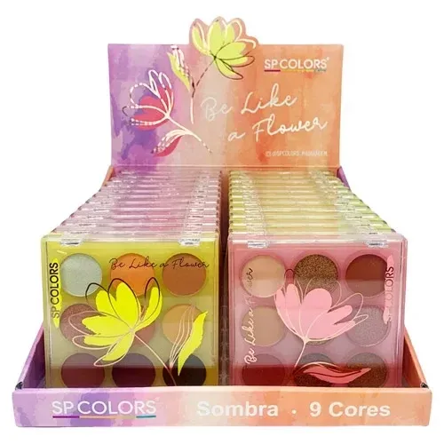 Paleta de sombras like a flower - SP COLORS  - imagem 2