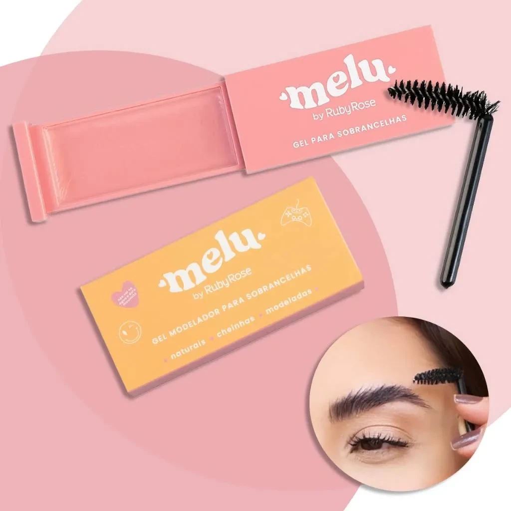 Gel modelador para sobrancelhas Melu - Ruby Rose  - 1