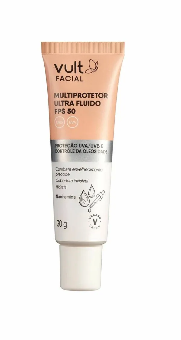 Multiprotetor solar facial FPS50 - Vult (30g) - imagem 1