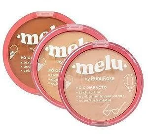 Pó compacto MELU COR C10  - Ruby Rose  - 1