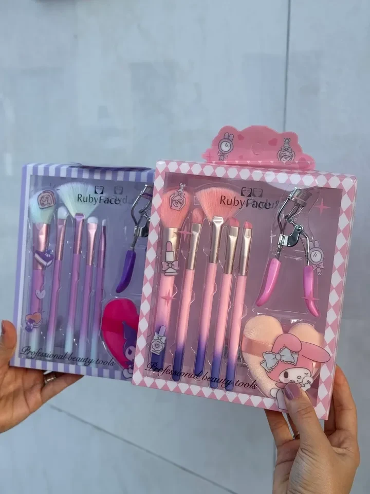 Kit de pincéis + esponja + curvex - Ruby Face - 2