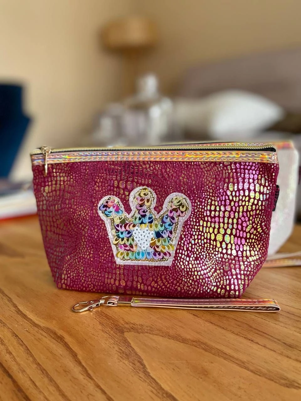 Necessaire brilhosa - Rubys (C02F) - 2