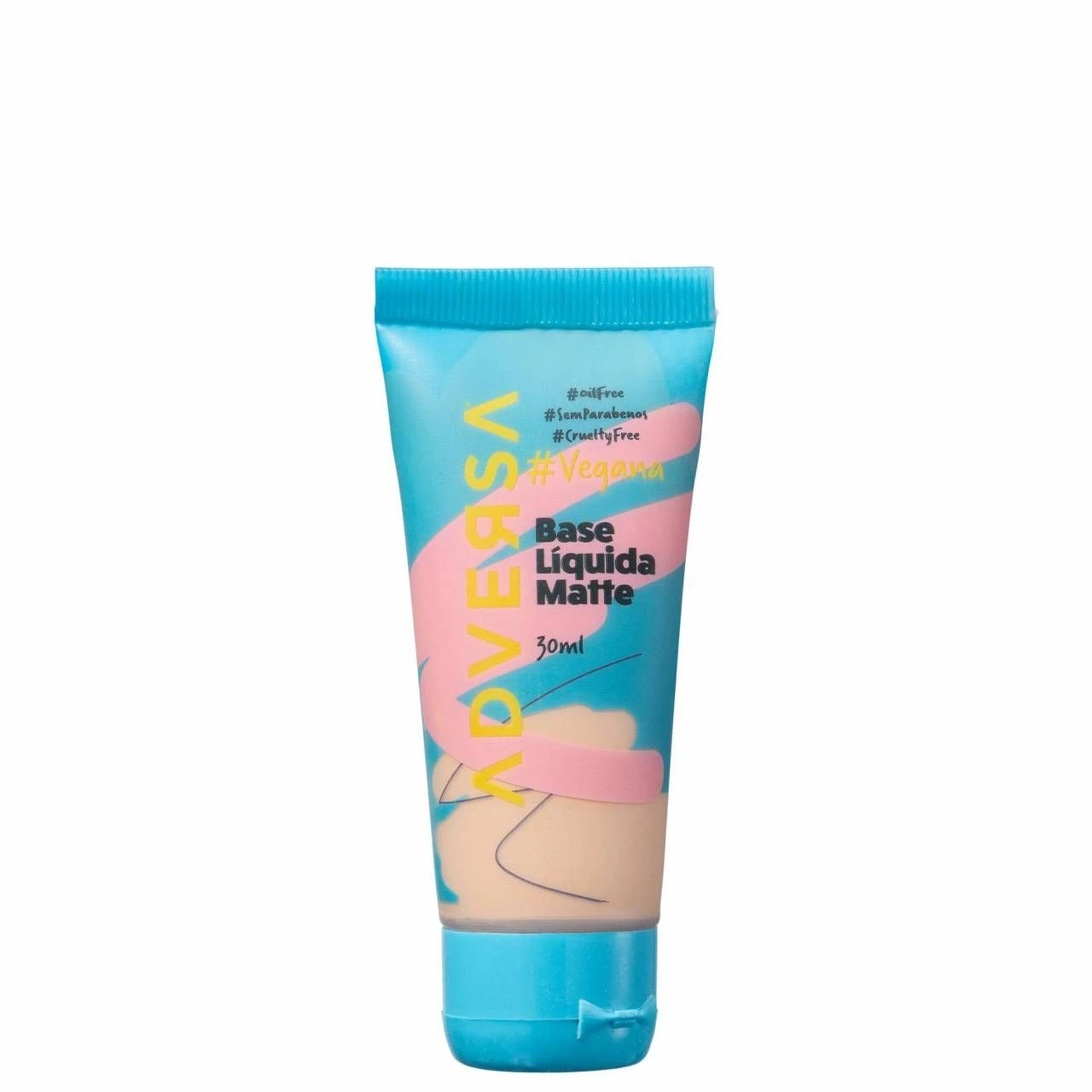 Base líquida matte vegana - Adversa Makeup (30ml) - 1