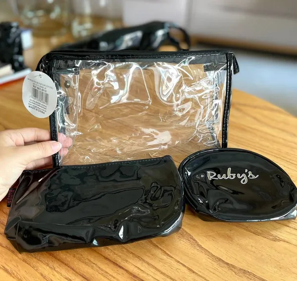 Necessaire metalizada com 03 unidades - Rubys (NEC-AY15) - imagem 4