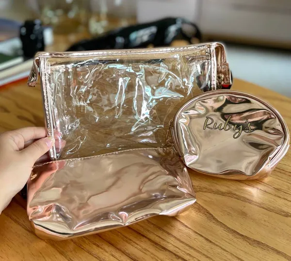 Necessaire metalizada com 03 unidades - Rubys (NEC-AY15) - imagem 3