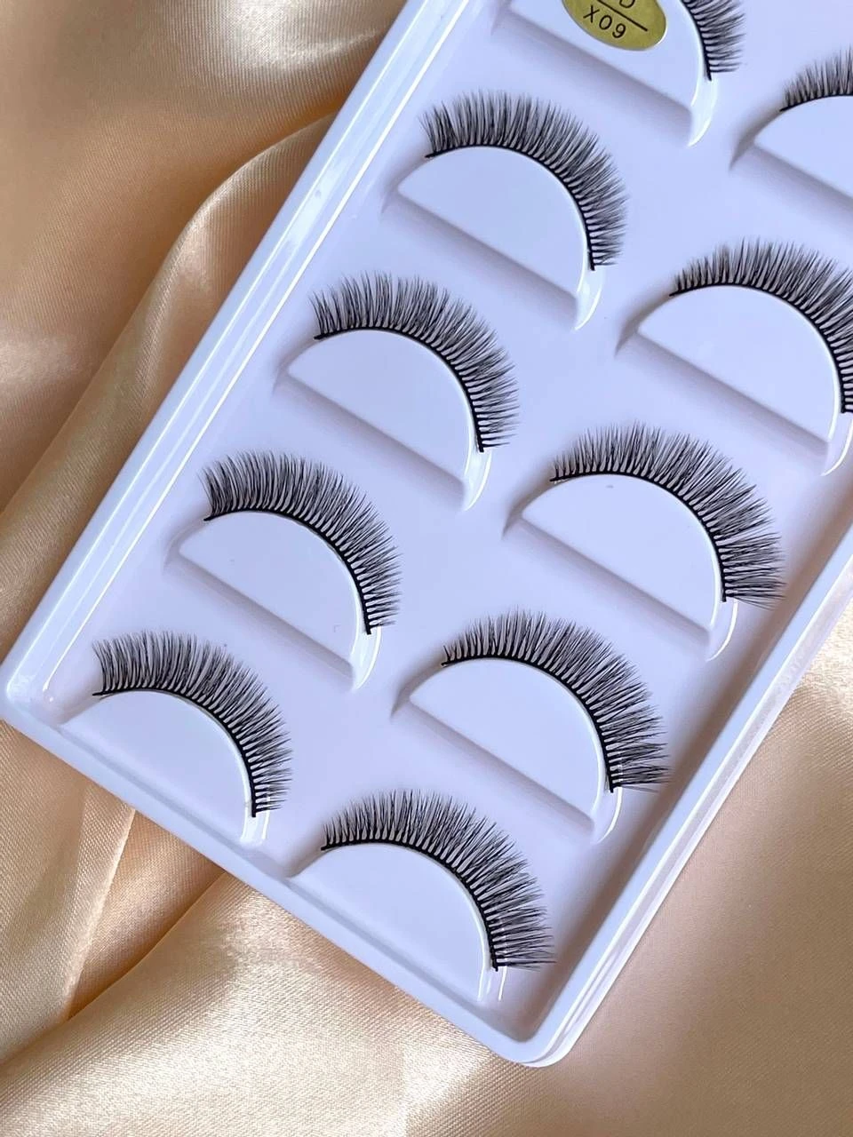 Caixa com 05 pares de cílios MINK - MOD X09 - 2