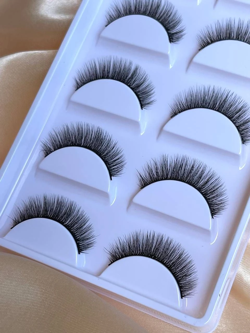 Caixa com 05 pares de cílios MINK - MOD X22 - 2