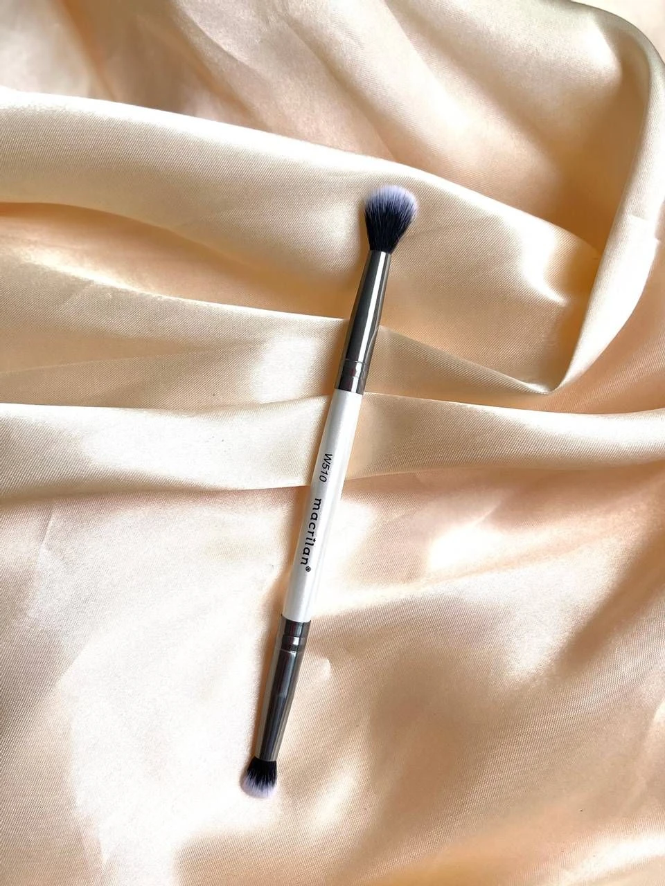 Pincel duplo para esfumado e detalhes - Macrilan (W510) - 1