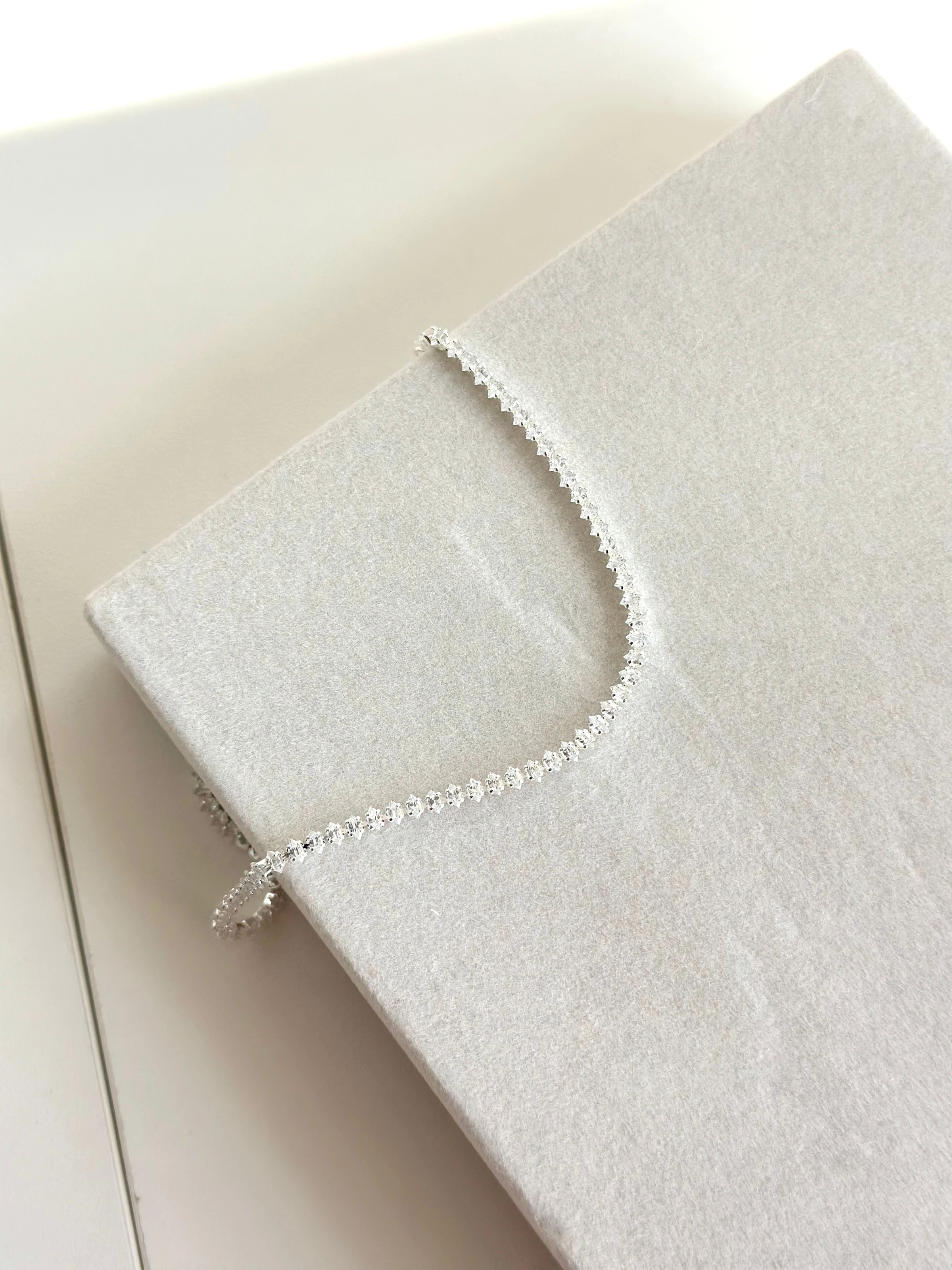 Choker riviera folheado  - 3