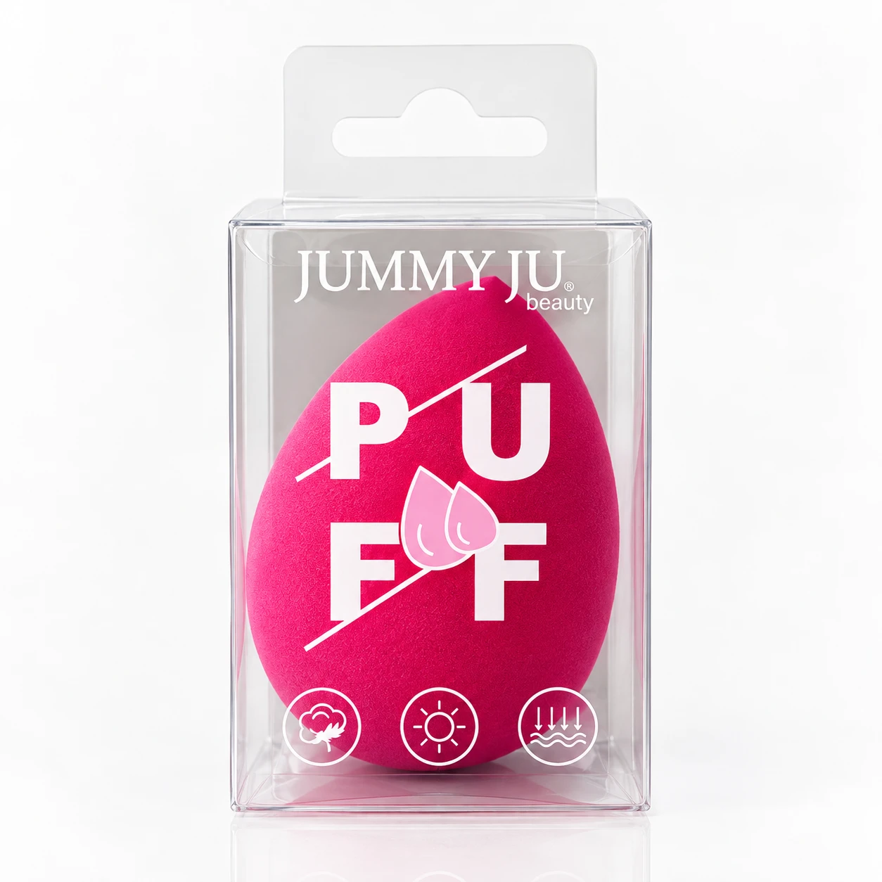 Esponja Chanfrada para Maquiagem – Jummy&Ju - 1