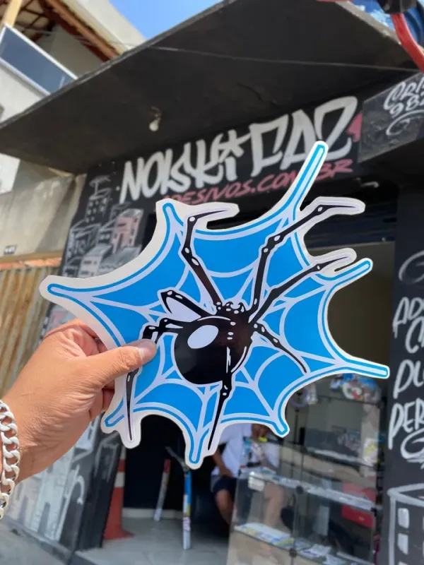 Teia + aranha 
