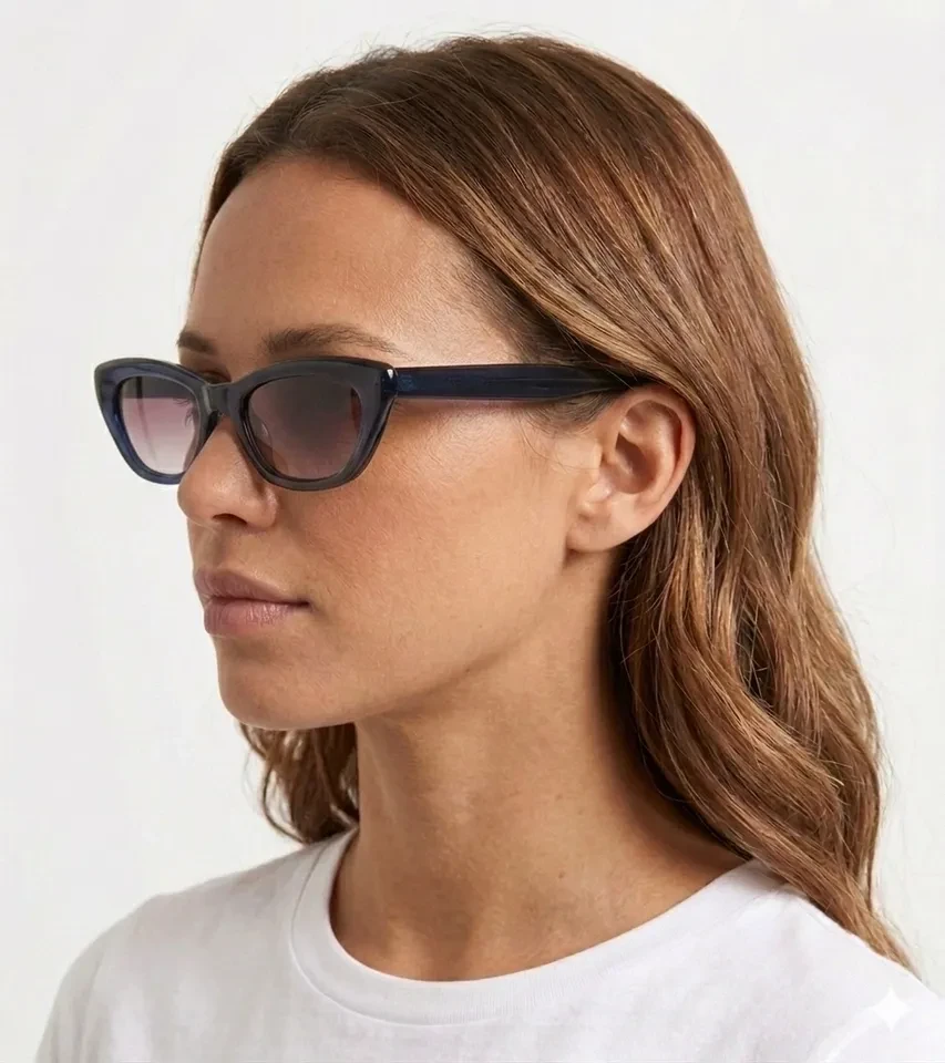 Oculos de sol Ilumil hq2030 azul  - 4