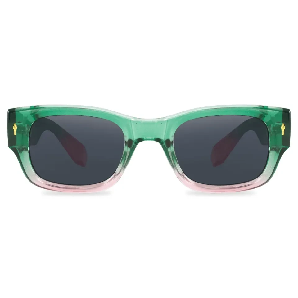 Oculos de sol ilumilOm50422 Verde e rosa - 2
