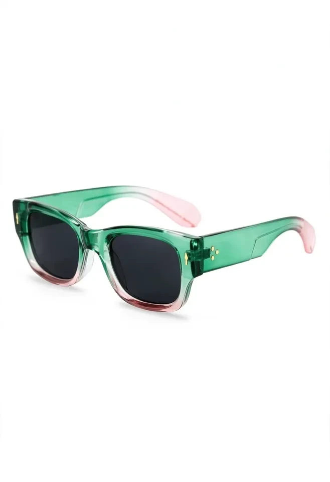 Oculos de sol ilumilOm50422 Verde e rosa - 1