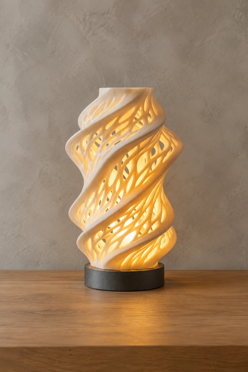 Luminária de Mesa Espiral Filigrana Warm – Coffee Station Global - 3