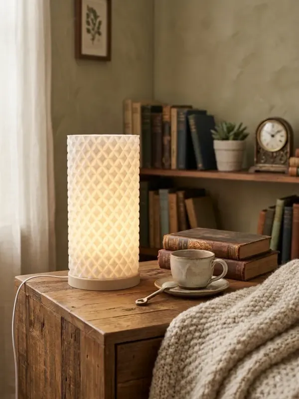 Luminária de Mesa Geométrica Diamond Warm – Coffee Station Global