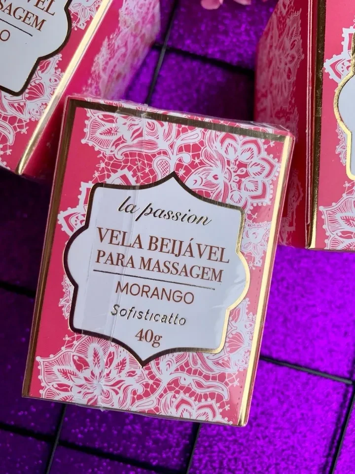 VELA BEIJÁVEL PARA MASSAGEM 40G LINHA PASSION SOFISTICATTO - 3