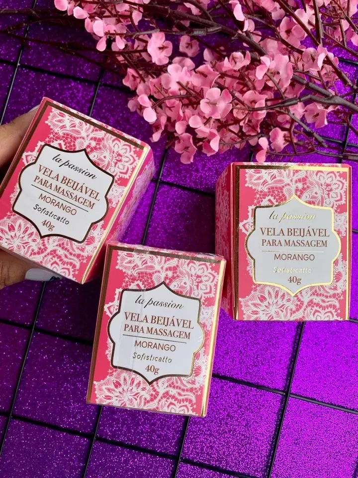 VELA BEIJÁVEL PARA MASSAGEM 40G LINHA PASSION SOFISTICATTO - 2