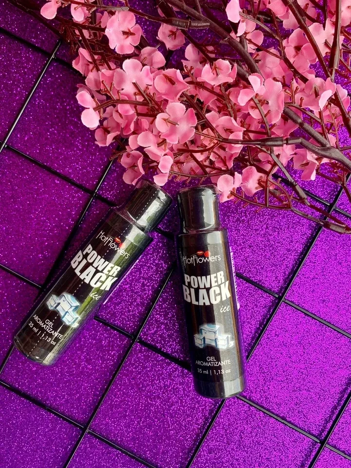 POWER BLACK ICE GEL AROMATIZANTE 35ML HOT FLOWERS - 1